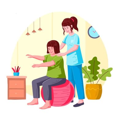 Physiotherapy course illustration