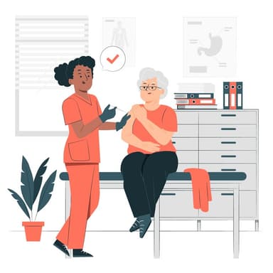 Nursing course illustration