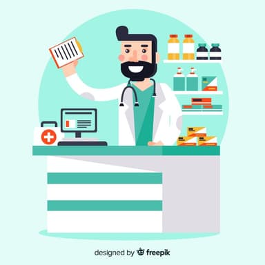 Pharmacy course illustration